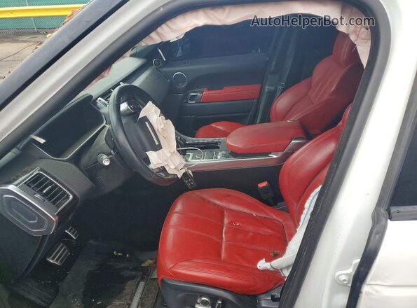 SALWR2EF7GA588033 2016 LAND ROVER RANGE White Vista interior delantera