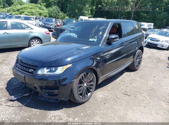 SALWR2EF7GA598495 2016 LAND ROVER RANGE ROVER SPORT Blue წინა მარცხენა ხედი სამი მეოთხედიდან