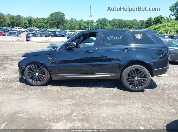 SALWR2EF7GA598495 2016 LAND ROVER RANGE ROVER SPORT Blue უკანა სალონის ხედი
