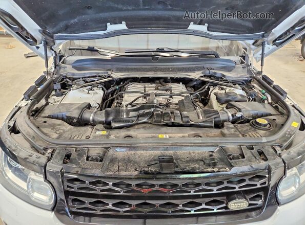 SALWR2EF8GA589272 2016 LAND ROVER RANGE White ძრავის განყოფილების ხედი