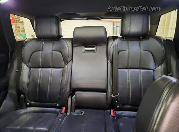 SALWR2EF8GA589272 2016 LAND ROVER RANGE White უკანა სავარძლების ხედი
