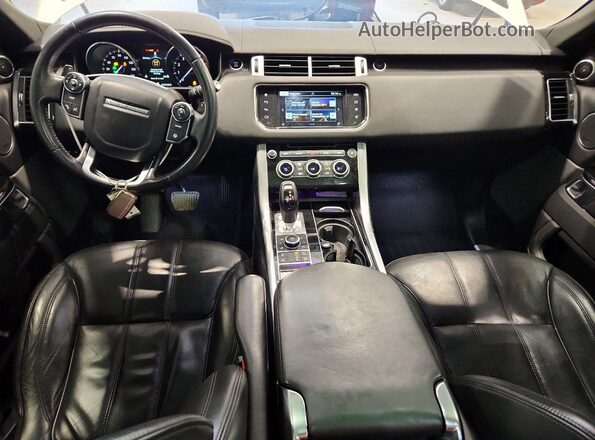 SALWR2EF8GA589272 2016 LAND ROVER RANGE White წინა პანელის ხედი
