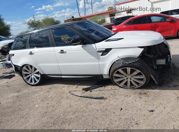 SALWR2EF9GA545197 2016 LAND ROVER RANGE ROVER SPORT White Widok zestawu wskaźników
