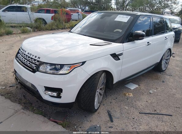 SALWR2EF9GA545197 2016 LAND ROVER RANGE ROVER SPORT White Przód lewy