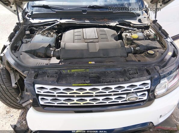 SALWR2EF9GA545197 2016 LAND ROVER RANGE ROVER SPORT White Widok z tyłu