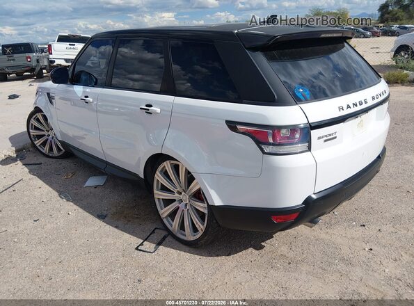 SALWR2EF9GA545197 2016 LAND ROVER RANGE ROVER SPORT White Tył lewy
