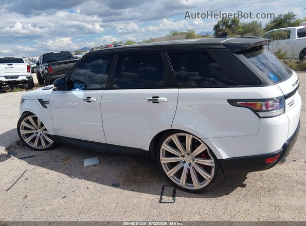 SALWR2EF9GA545197 2016 LAND ROVER RANGE ROVER SPORT White Widok wnętrza z tyłu