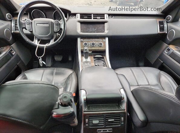 SALWR2FE0HA146038 2017 LAND ROVER RANGE White Вид панелі приладів