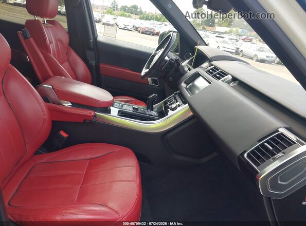 SALWR2FE5HA147220 2017 LAND ROVER RANGE ROVER SPORT White Front interior view