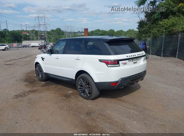 SALWR2FE5HA147220 2017 LAND ROVER RANGE ROVER SPORT White Rear left