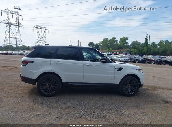 SALWR2FE5HA147220 2017 LAND ROVER RANGE ROVER SPORT White Rear interior view