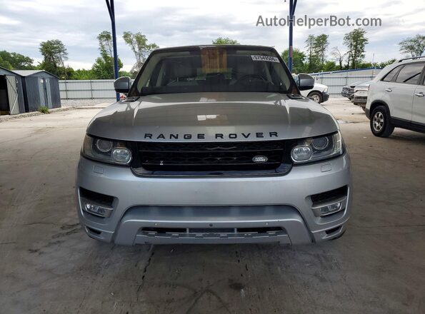 SALWR2FE8HA145896 2017 LAND ROVER RANGE Silver Widok z przodu