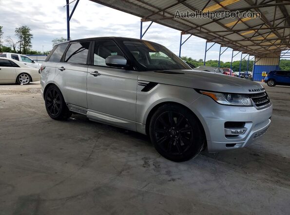 SALWR2FE8HA145896 2017 LAND ROVER RANGE Silver Przód prawy