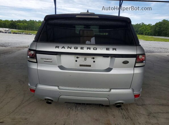 SALWR2FE8HA145896 2017 LAND ROVER RANGE Silver Widok z tyłu