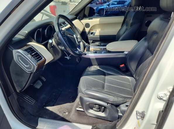 SALWR2FK0HA162357 2017 LAND ROVER RANGE White Вид салону спереду