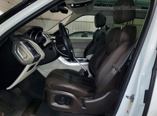SALWR2FK1HA669302 2017 LAND ROVER RANGE White Widok wnętrza z przodu