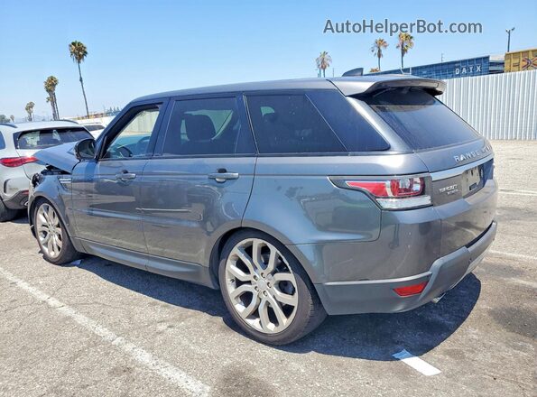 SALWR2FK2HA128193 2017 LAND ROVER RANGE Серый Задняя левая четверть