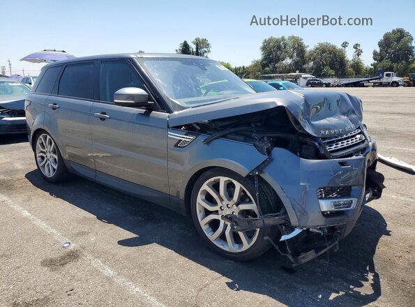 SALWR2FK2HA128193 2017 LAND ROVER RANGE Серый Передняя правая четверть