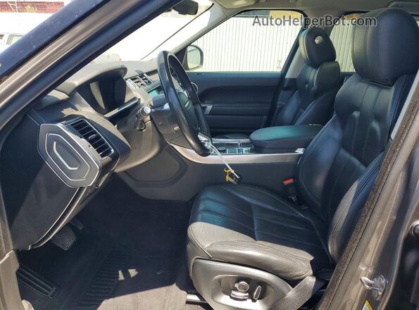 SALWR2FK2HA128193 2017 LAND ROVER RANGE Серый Вид салона спереди