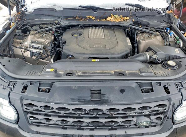 SALWR2FK2HA136942 2017 LAND ROVER RANGE Black Widok komory silnika