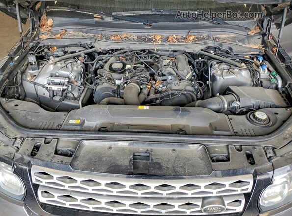SALWR2FK6HA668856 2017 LAND ROVER RANGE Gray Engine compartment view