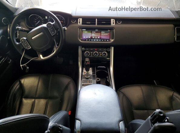 SALWR2FK6HA668856 2017 LAND ROVER RANGE Gray Dashboard view