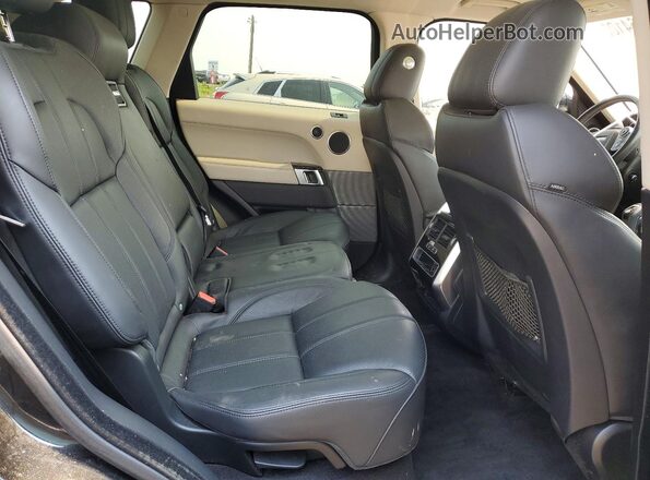 SALWR2FKXHA152547 2017 LAND ROVER RANGE Black Rear interior view