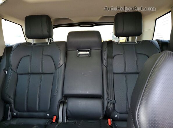 SALWR2FKXHA152547 2017 LAND ROVER RANGE Black Rear seats view
