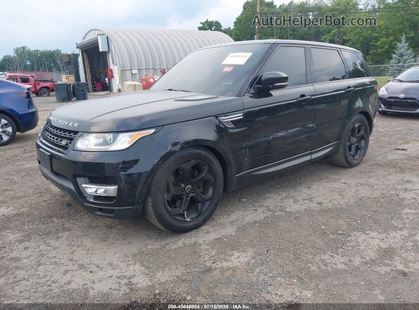 SALWR2FV1HA177220 2017 LAND ROVER RANGE ROVER SPORT Black Vista tres cuartos delantera izquierda