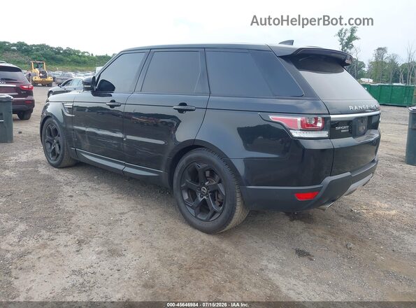 SALWR2FV1HA177220 2017 LAND ROVER RANGE ROVER SPORT Black Trasero izquierdo