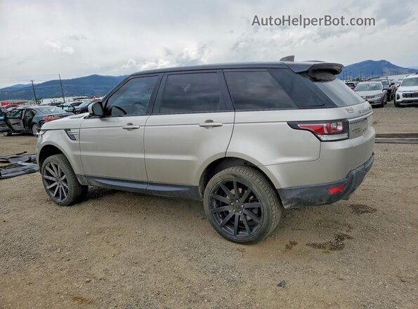 SALWR2FV2HA143397 2017 LAND ROVER RANGE Бежевый Задняя левая четверть