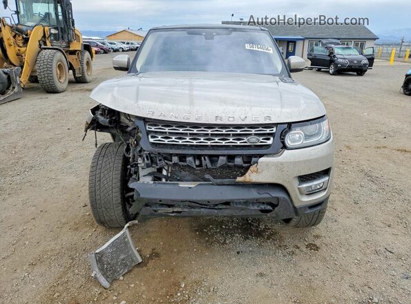 SALWR2FV2HA143397 2017 LAND ROVER RANGE Бежевый Вид спереди