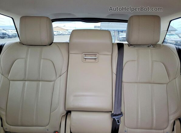 SALWR2FV2HA143397 2017 LAND ROVER RANGE Бежевый Вид задних сидений