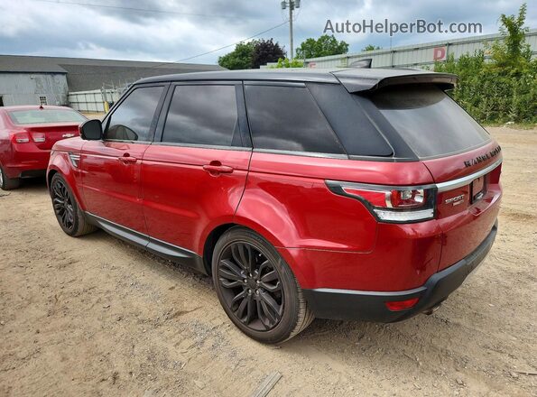 SALWR2FV3HA162461 2017 LAND ROVER RANGE Red Rear left