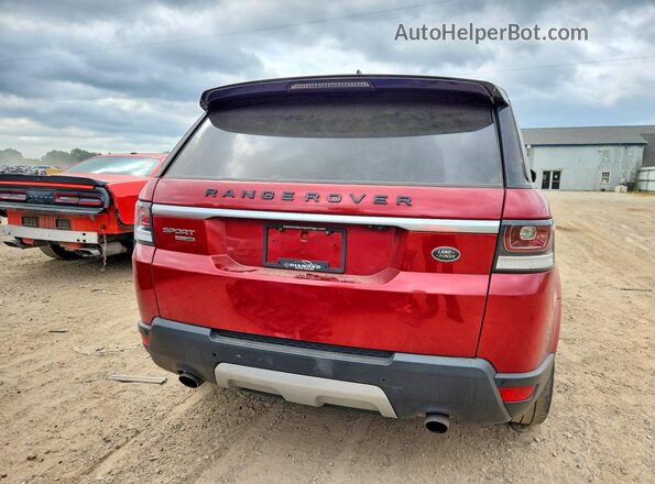 SALWR2FV3HA162461 2017 LAND ROVER RANGE Red Rear view