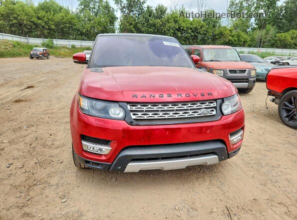 SALWR2FV3HA162461 2017 LAND ROVER RANGE Red Front view