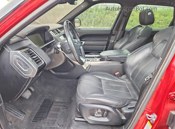 SALWR2FV3HA162461 2017 LAND ROVER RANGE Red Front interior view