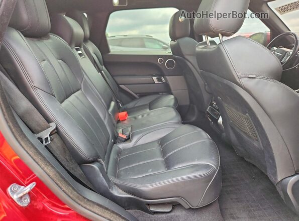 SALWR2FV3HA162461 2017 LAND ROVER RANGE Red Rear interior view