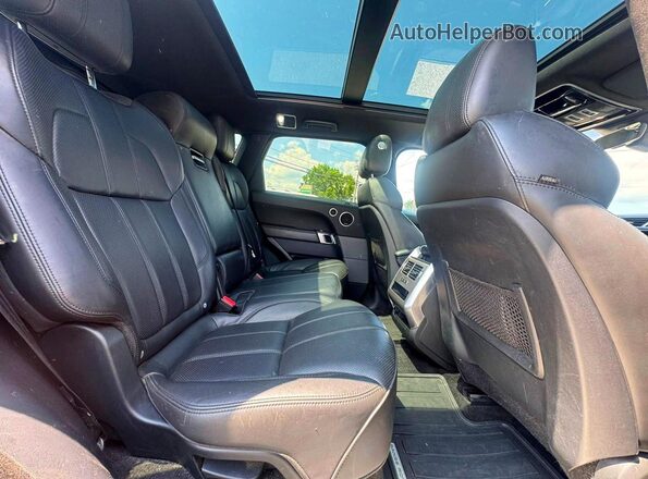 SALWR2FV6HA148747 2017 LAND ROVER RANGE Black Вид ззаду