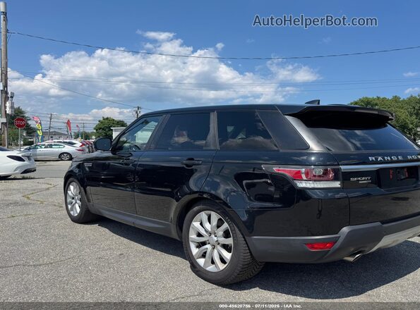 SALWR2FV6HA148747 2017 LAND ROVER RANGE ROVER SPORT Black Задня ліва чверть