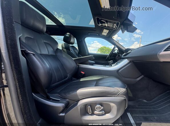 SALWR2FV6HA148747 2017 LAND ROVER RANGE ROVER SPORT Black Вид салону спереду
