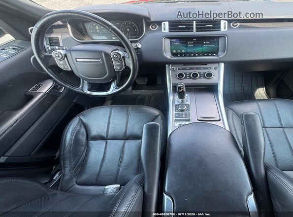 SALWR2FV6HA148747 2017 LAND ROVER RANGE ROVER SPORT Black Вид наклейки з VIN-кодом