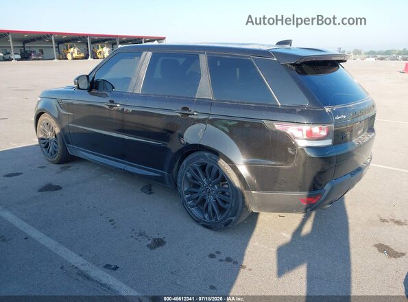 SALWR2FV6HA161031 2017 LAND ROVER RANGE ROVER SPORT Black Հետևի ձախ