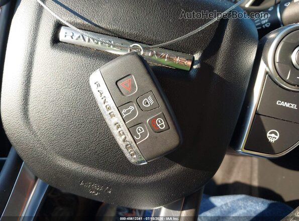 SALWR2FV6HA161031 2017 LAND ROVER RANGE ROVER SPORT Black Առջևի վահանակի տեսք
