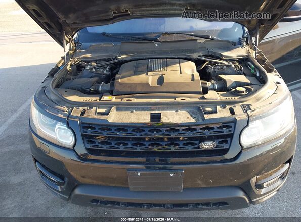 SALWR2FV6HA161031 2017 LAND ROVER RANGE ROVER SPORT Black Հետևի տեսք