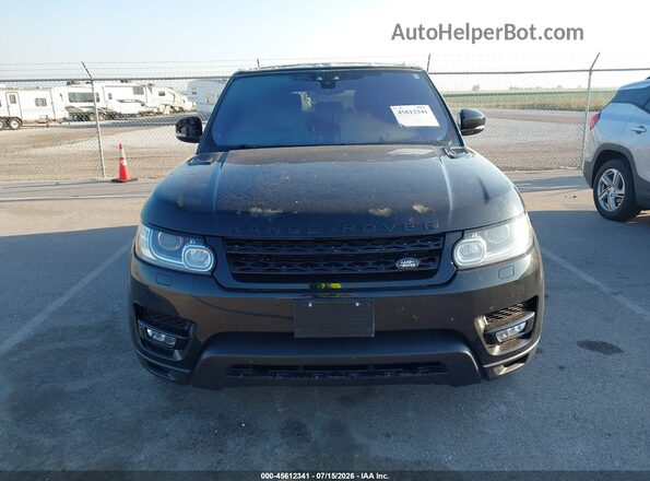 SALWR2FV6HA161031 2017 LAND ROVER RANGE ROVER SPORT Black Սարքավորումների վահանակի տեսք