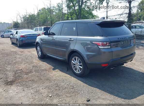 SALWR2FV8HA162391 2017 LAND ROVER RANGE ROVER SPORT Gray Trasero izquierdo