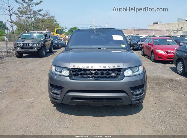 SALWR2FV8HA162391 2017 LAND ROVER RANGE ROVER SPORT Gray Vista del cuadro de instrumentos
