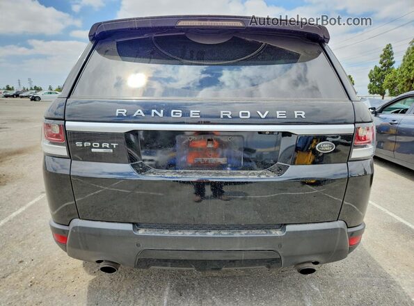 SALWR2FVXHA136701 2017 LAND ROVER RANGE Black Widok z tyłu