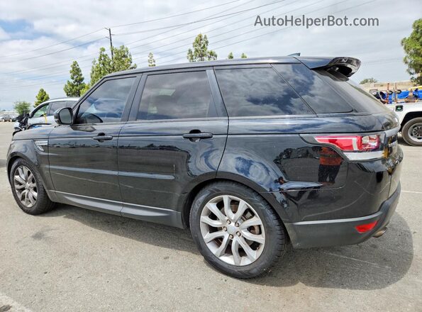 SALWR2FVXHA136701 2017 LAND ROVER RANGE Black Tył lewy